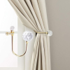porte embrasse double cristal