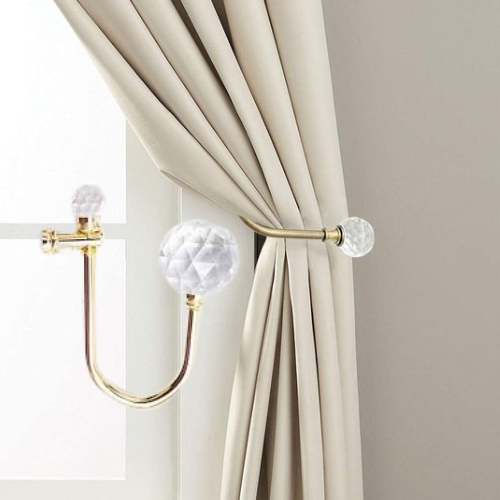 porte embrasse double cristal