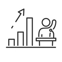 candidate rating growth icon politicians 260nw 2370351195